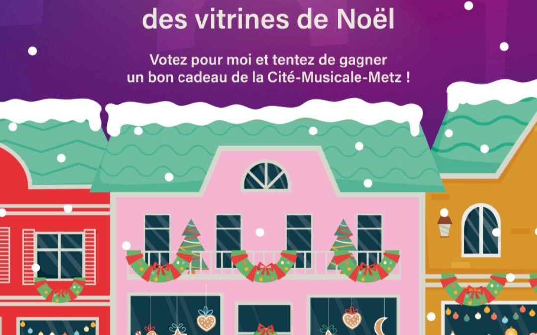 Concours de la plus belle vitrine de noël